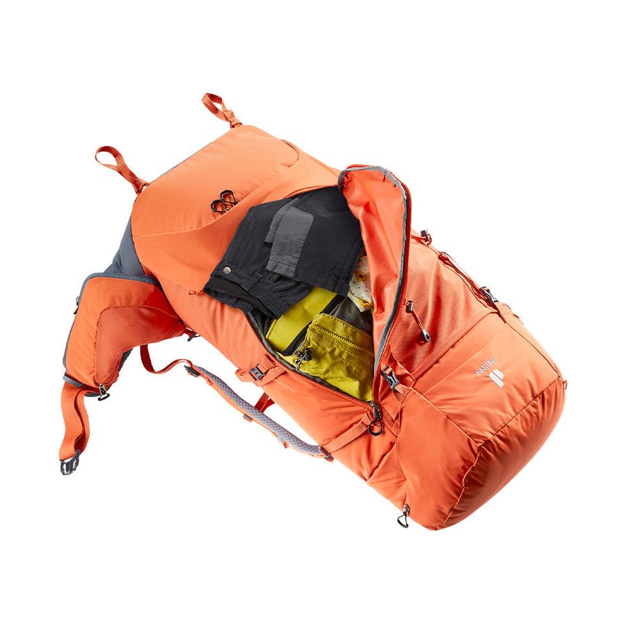 Deuter Aircontact Core 65+10 SL Trekking Backpack Paprika-Graphite Paprika-Graphite