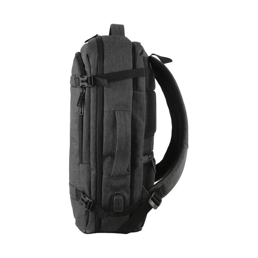 Pierre Cardin Bromley 15" Laptop Backpack Grey Grey