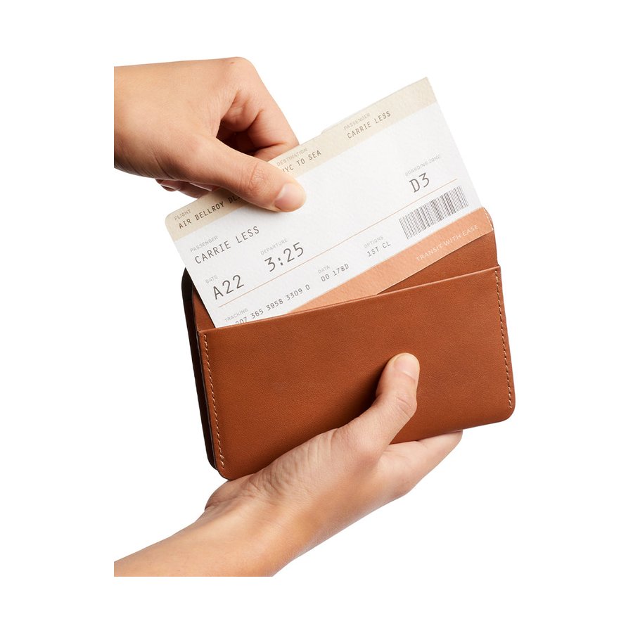 Bellroy Passport Cover Caramel Caramel