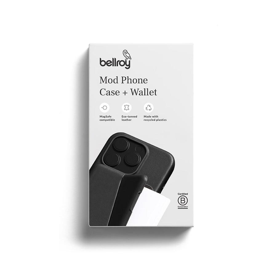 Bellroy iPhone 15 Pro Max Mod Phone Case + Wallet (With Button Add-On) Terracotta Terracotta