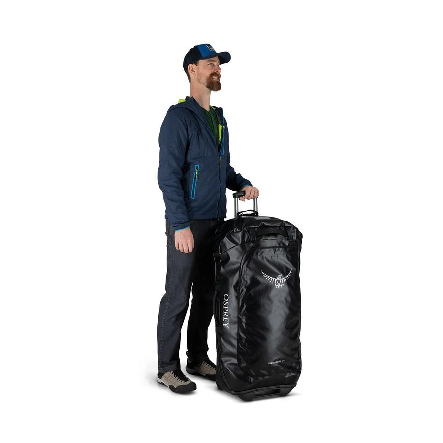 Osprey Transporter 120 Wheeled Duffle Black Black