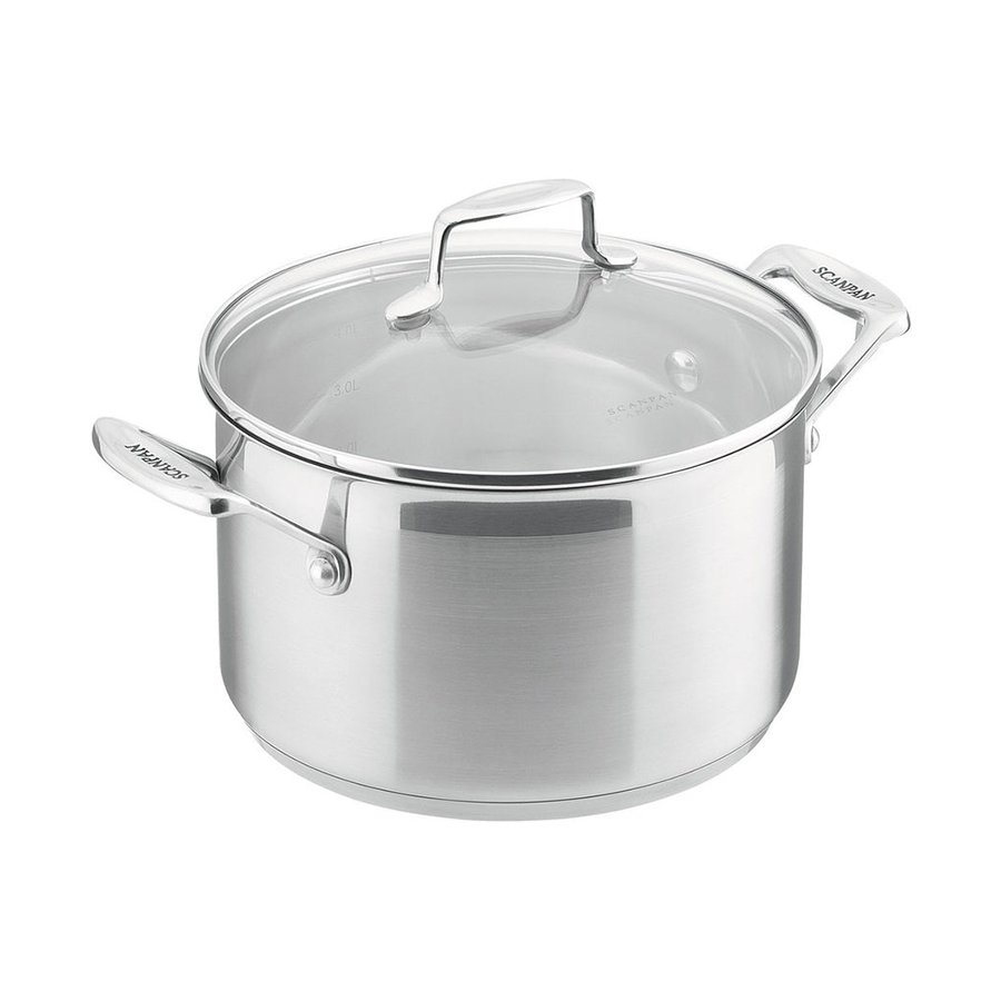 Scanpan Impact 22cm (4.5L) Dutch Oven Stainless Steel Stainless Steel