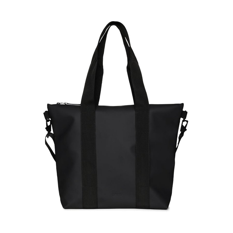 Rains Tote Bag Mini Black Black