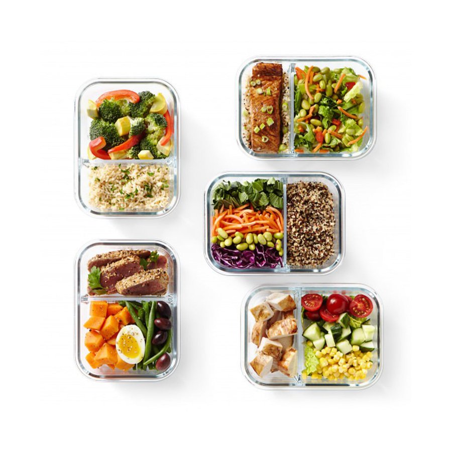 Pyrex Meal Prep 980ml Storage Container Clear Clear