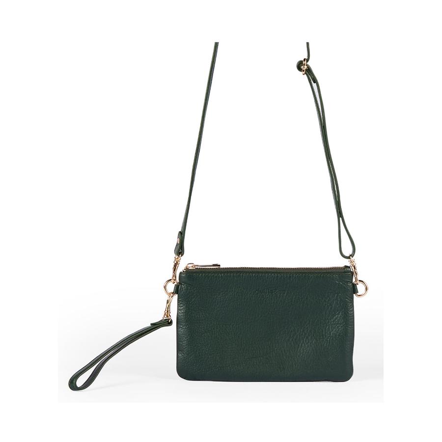 Duffle&Co Sienna Single Crossbody Bag Forest Forest