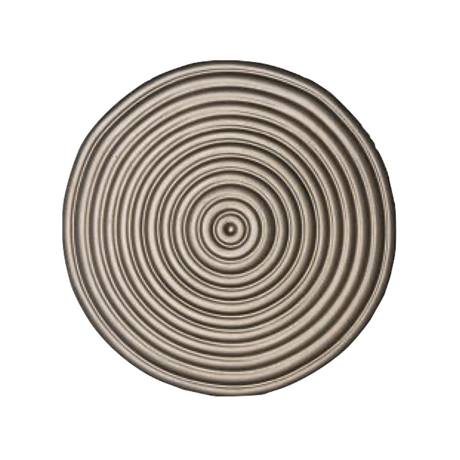 Dutch Deluxes Large Ceramic Food Stand Platinum Matte Platinum Matte