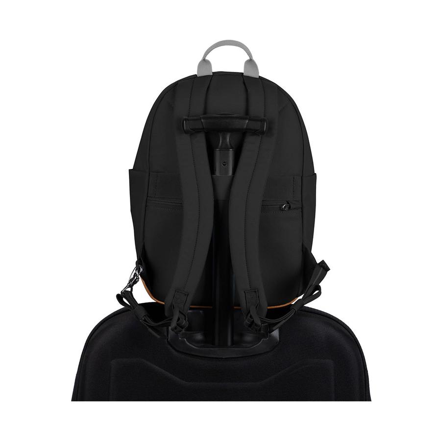Pacsafe GO 15L Anti-Theft Recycled Backpack Jet Black Jet Black