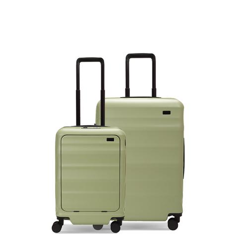Luna-Air Front Access Carry-On & Medium Set Sage