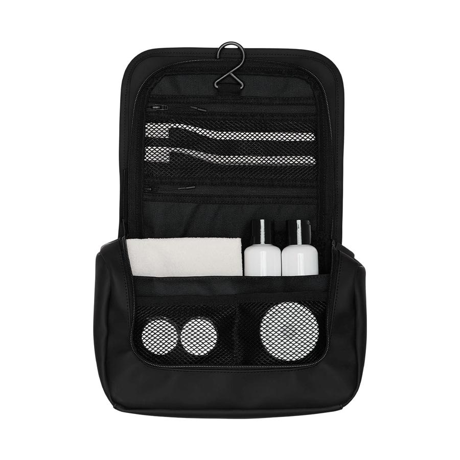 Rains Texel Wash Bag Black Black