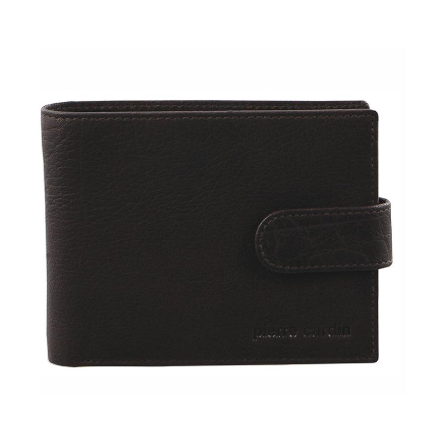 Pierre Cardin Oliver Men's Rustic Leather RFID Wallet Brown Brown