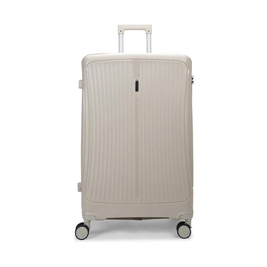 Caselite Quest 56cm, 65cm & 75cm Hardside Luggage Set Beige Beige