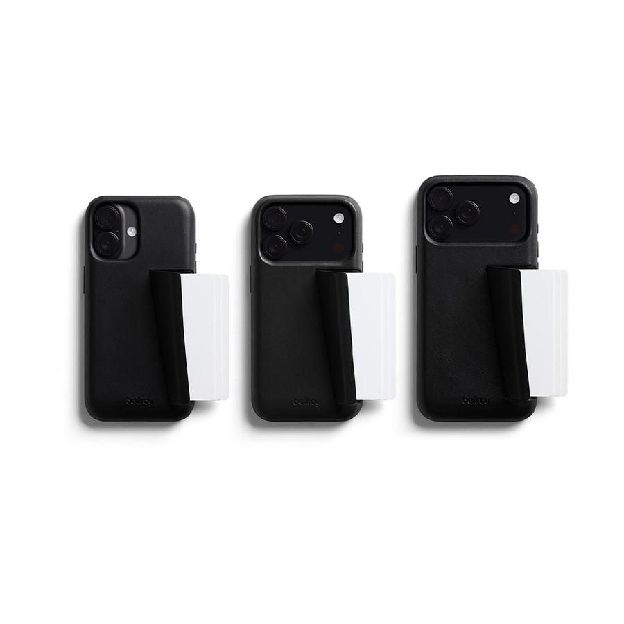 Bellroy iPhone 17 Phone Case - 3 Card Black Black