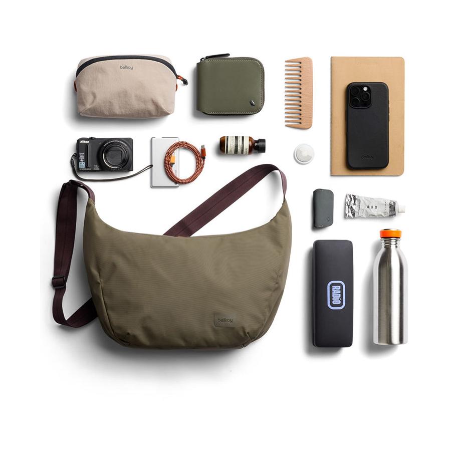 Bellroy Laneway Crescent Bag 7L Sea Kelp Sea Kelp
