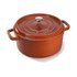 Staub 28cm (6.7L) Round Cocotte Cinnamon