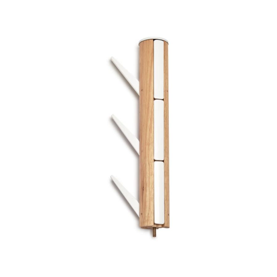 Umbra Flapper Coat Rack White/Natural White/Natural