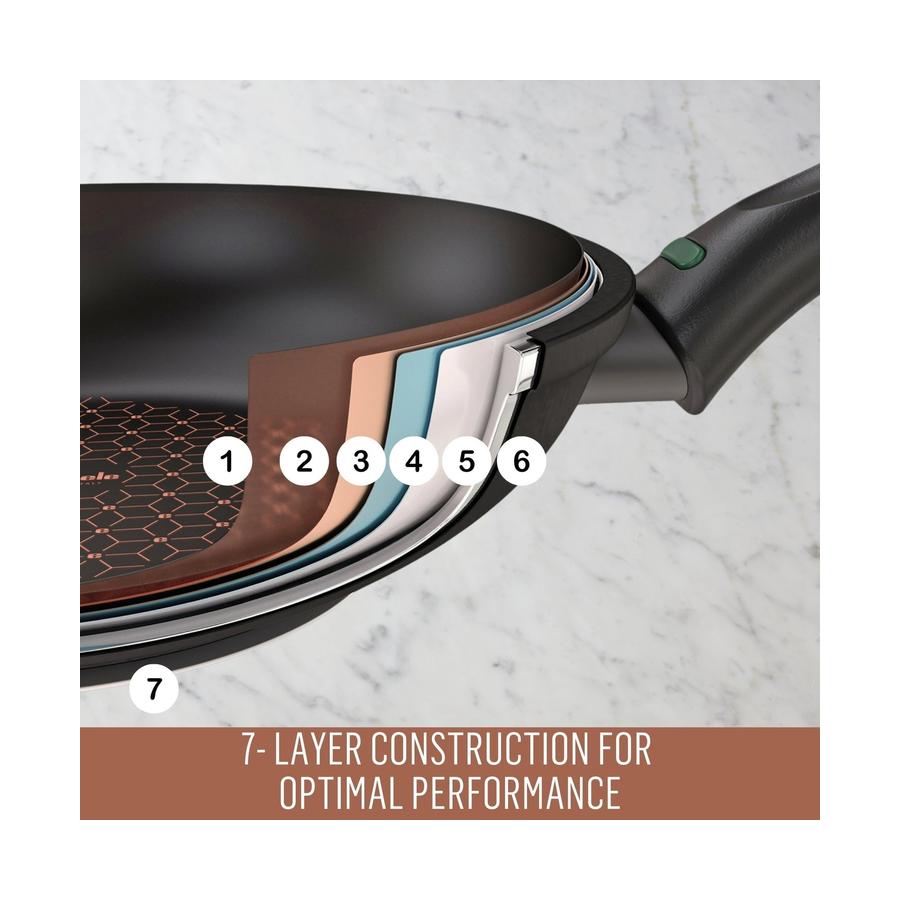 Essteele Per Salute 2 Piece Cookware Set Black Black