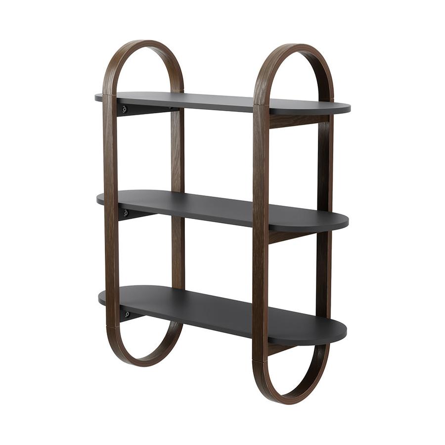 Umbra Bellwood Wall Shelf Black/Walnut Black/Walnut