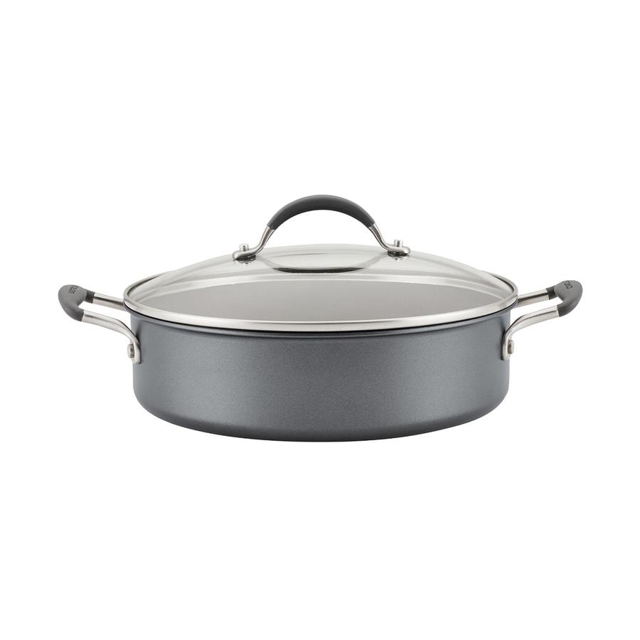 Circulon ScratchDefense A1 28cm (4.7L) Covered Sauteuse Black Black
