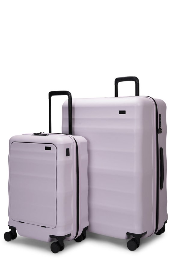 Explorer Luna-Air 55cm Front Access & 74cm Hardside Luggage Set Lilac