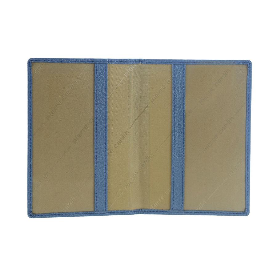 Pierre Cardin Orla Leather Passport Wallet Cover Pearl Pearl