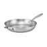 Raco Steel Essentials 30cm Induction Open Frypan with Helper Handle Stainless Steel