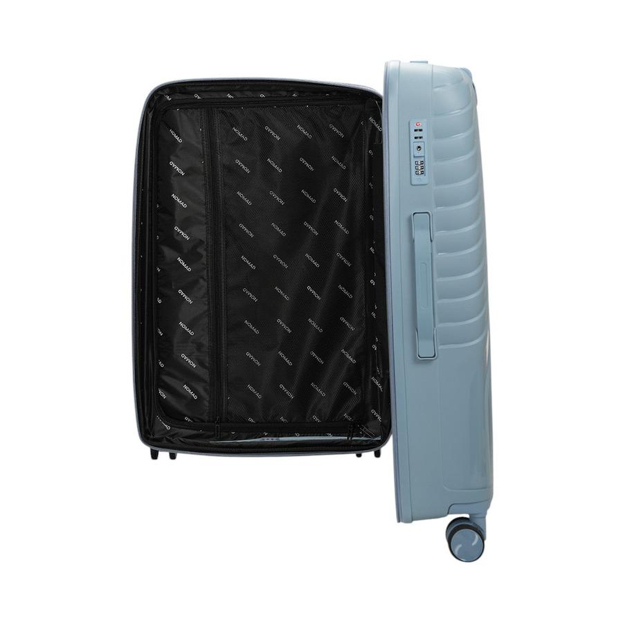 Nomad Journey 56cm, 66cm & 75cm Hardside Luggage Set Steel Blue Steel Blue