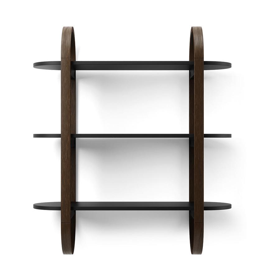 Umbra Bellwood Wall Shelf Black/Walnut Black/Walnut