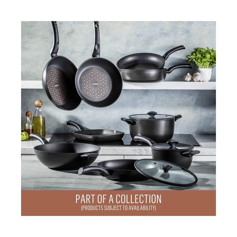 Essteele Per Salute 2 Piece Cookware Set Black Black