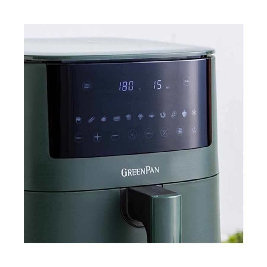 GreenPan Bistro XXL Air Fryer 7.2L Pine Green Pine Green