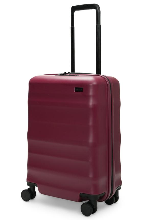 Explorer Luna-Air 55cm Hardside USB Carry-On Suitcase Merlot