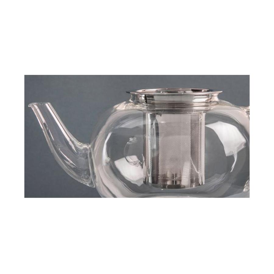 La Cafetiere 1.5L Glass Teapot with Stainless Steel Infuser Clear Clear