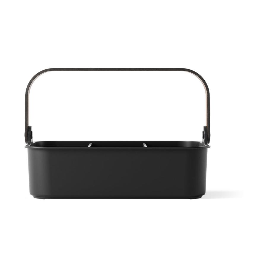 Umbra Bellwood Large Stackable Bin Black/Walnut Black/Walnut