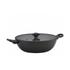Essteele Per Domani 30cm Covered Wok Black