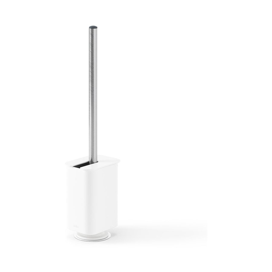 Umbra Flex Adhesive Toilet Brush & Holder White White