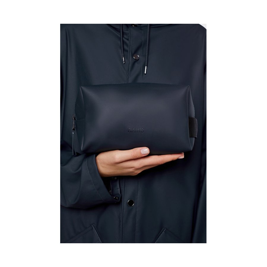 Rains Wash Bag Small Navy Navy