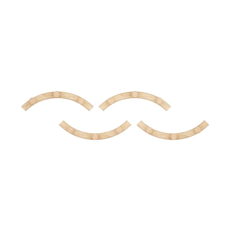 Umbra Slinka Wall Hook (Set of 4) Natural Natural