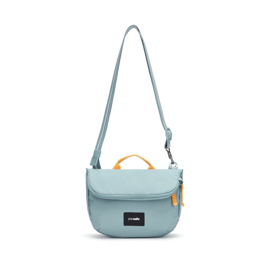 Pacsafe GO Anti-Theft Recycled Saddle Crossbody Bag Fresh Mint Fresh Mint