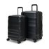 Explorer Luna-Air 55cm Front Access & 63cm Hardside Luggage Set Black
