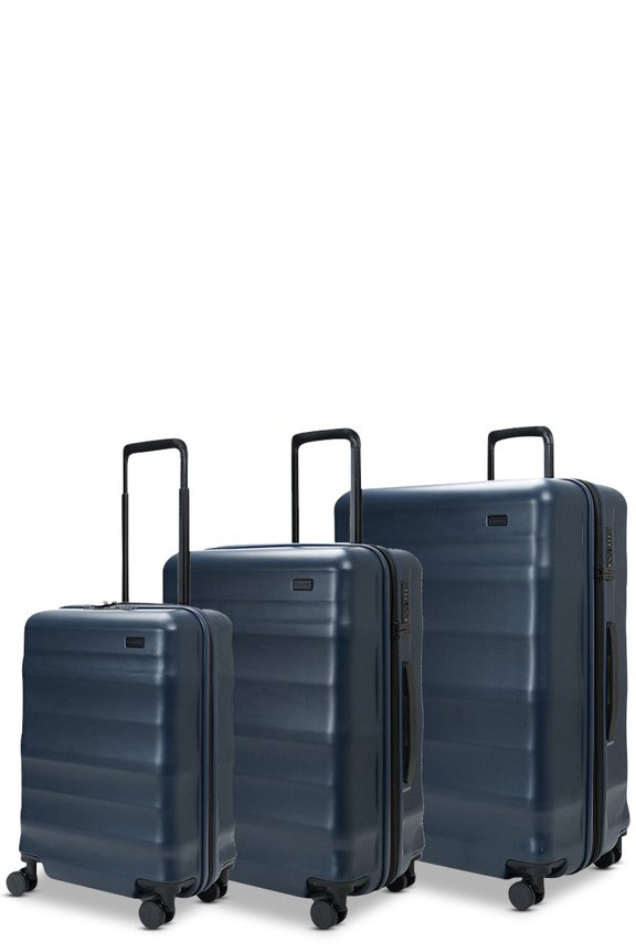 Explorer Luna-Air 55cm, 63cm & 74cm Hardside Luggage Set Navy
