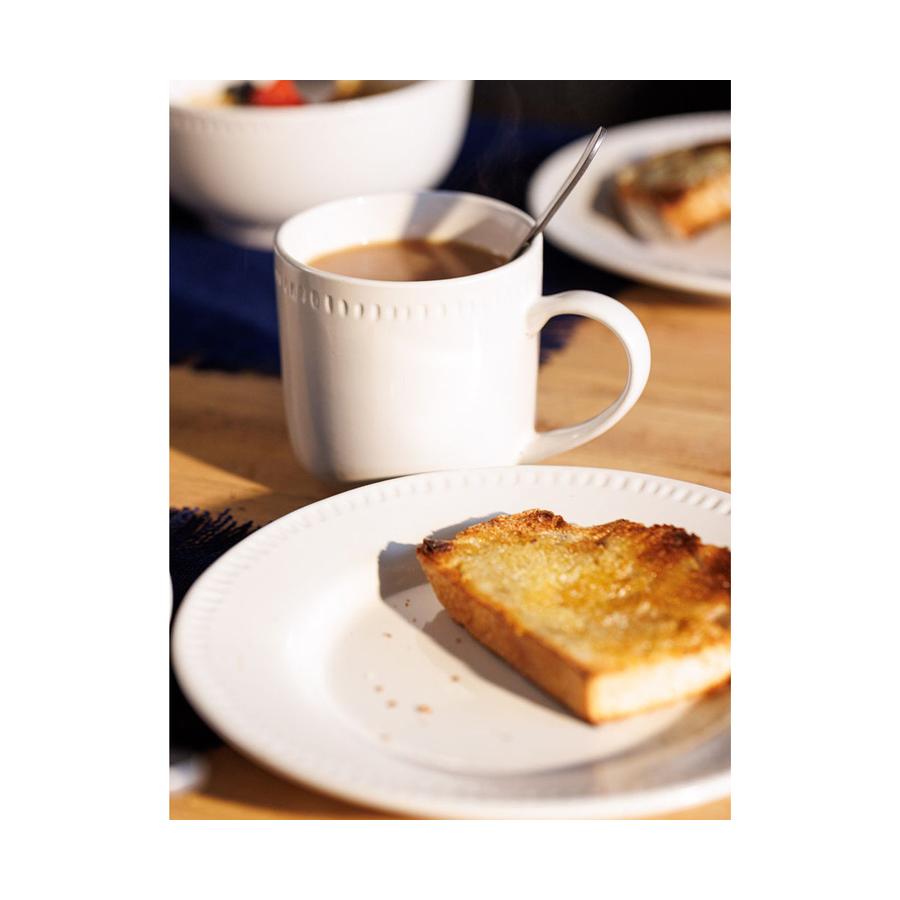 Mikasa Cranborne 320ml Stoneware Mugs (Set of 4) Cream Cream