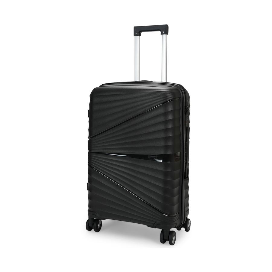 Nomad Aspire 55cm & 65cm Hardside Luggage Set Black Black