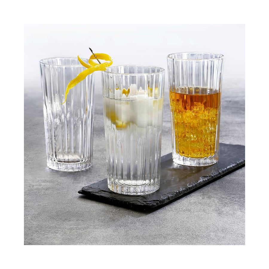 Duralex Manhattan 305ml Highball Tumbler Set of 6 Clear Clear