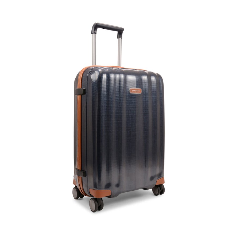 Samsonite Lite-Cube DLX 68cm CURV Spinner Suitcase Midnight Blue Midnight Blue