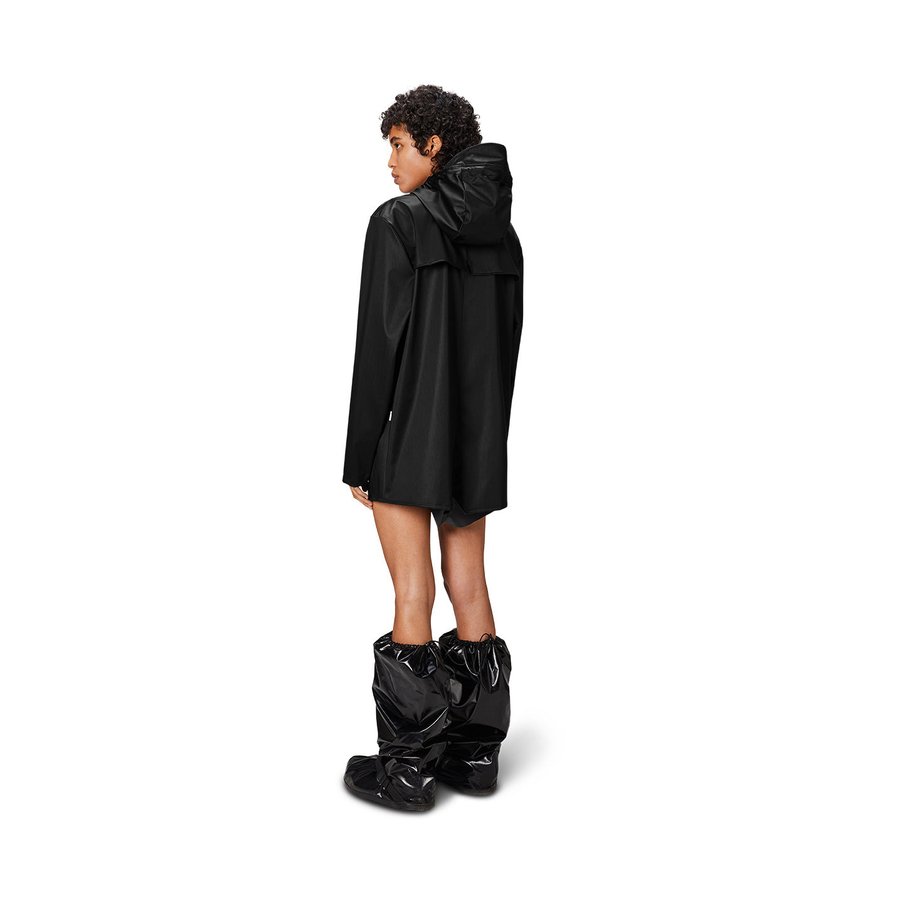Rains Jacket Black Grain XS