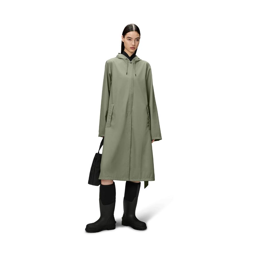Rains A-Line Longer W Jacket Drift XL