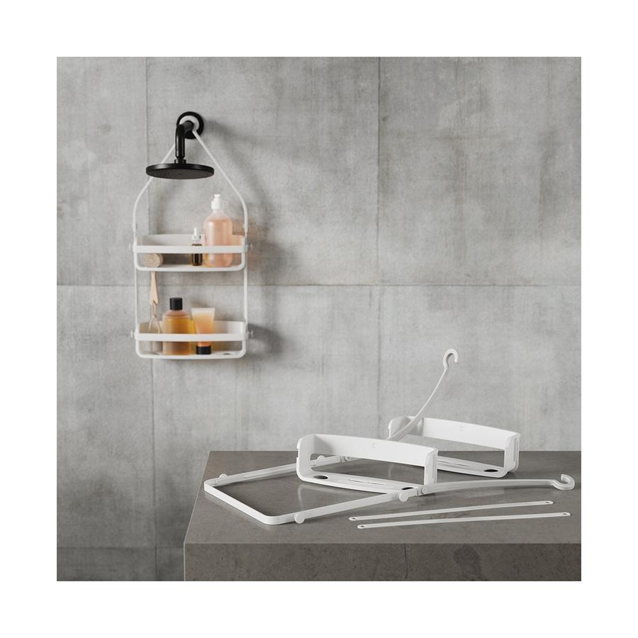 Umbra Flex Shower Caddy White White