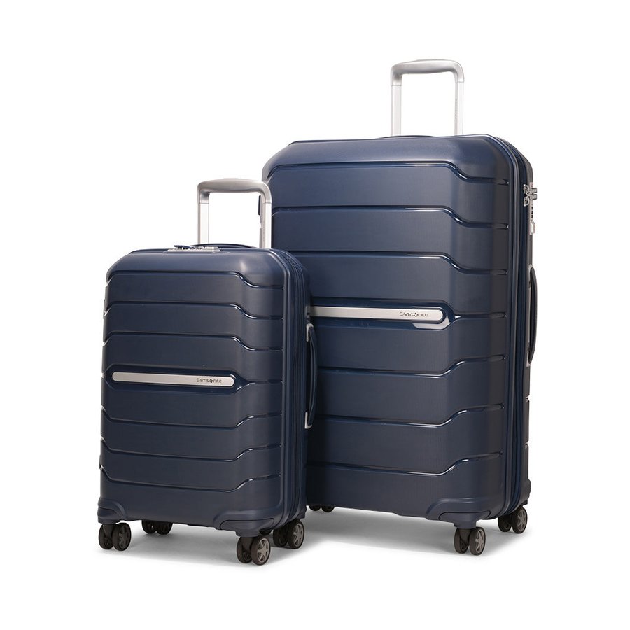 Samsonite Oc2lite 55cm & 75cm Hardside Luggage Set Navy Navy