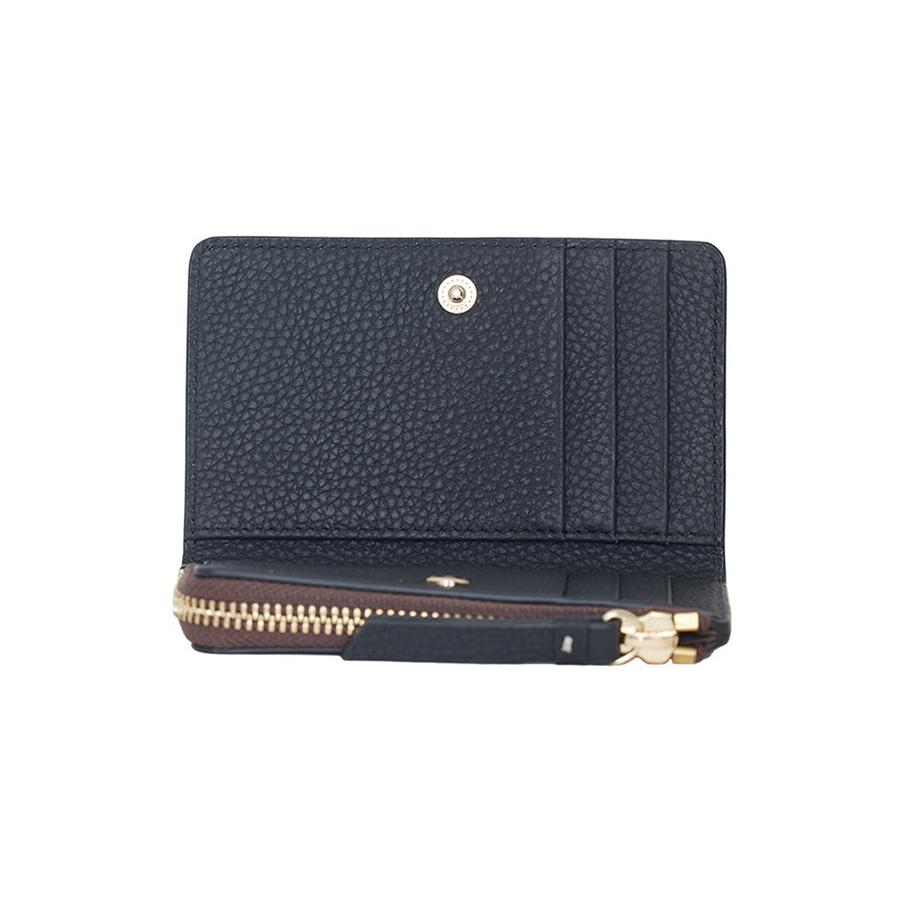 Saben Wednesday Wallet Black + Croc + White Stitch Black + Croc + White Stitch