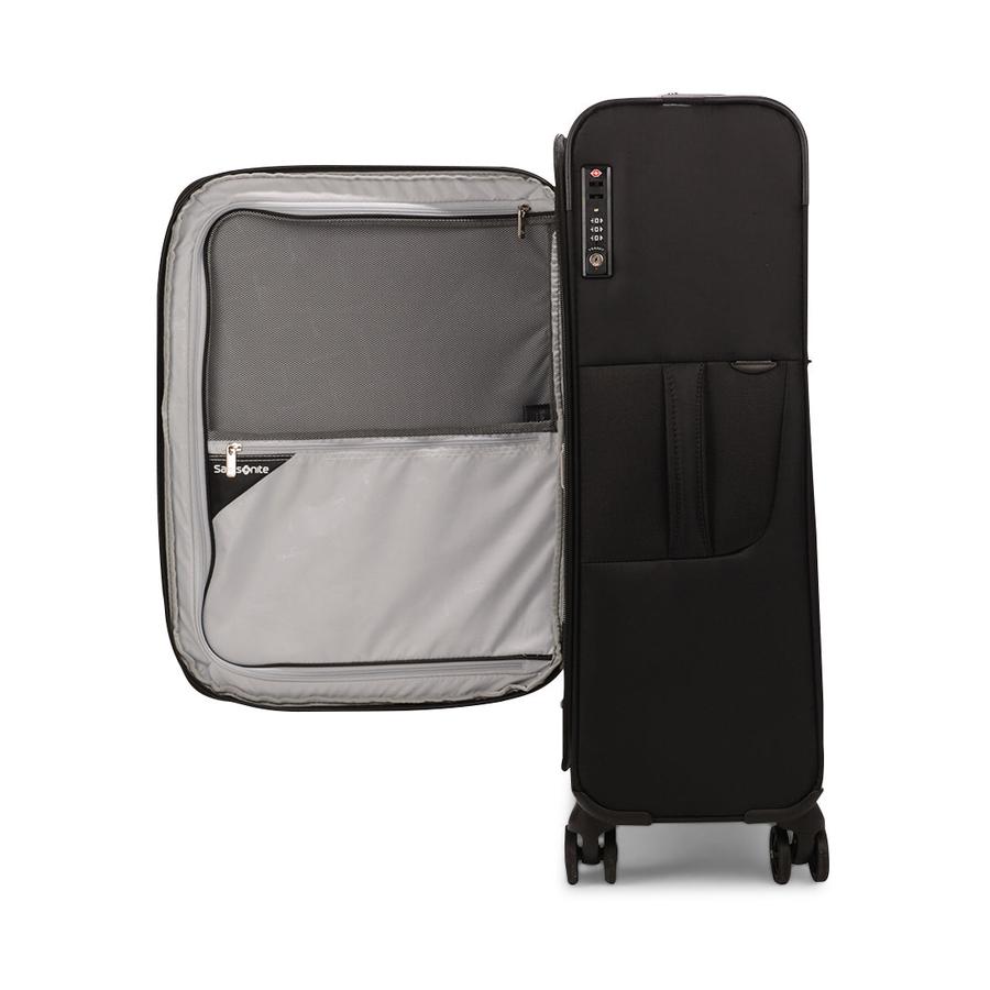 Samsonite B-Lite 5 71cm Softside Checked Suitcase Black Black