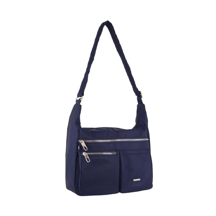 Pierre Cardin Layla Anti-Theft Crossbody Bag Navy Navy